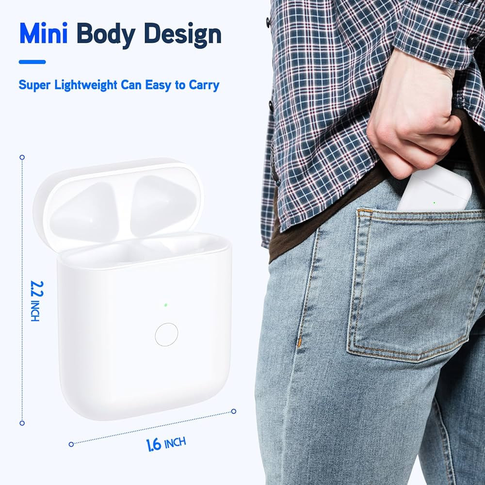 新品 Wireless Charging Case for AirPods Amazon.com: Upqiany Charging Case Replacement for Airpods